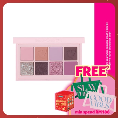 BEAUTY CREATIONS Duet Mini Snap Shadow Palette  Feeling Mauvy