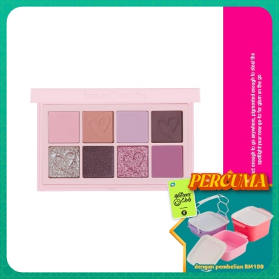 BEAUTY CREATIONS - Duet Mini Snap Shadow Palette  Feeling Mauvy