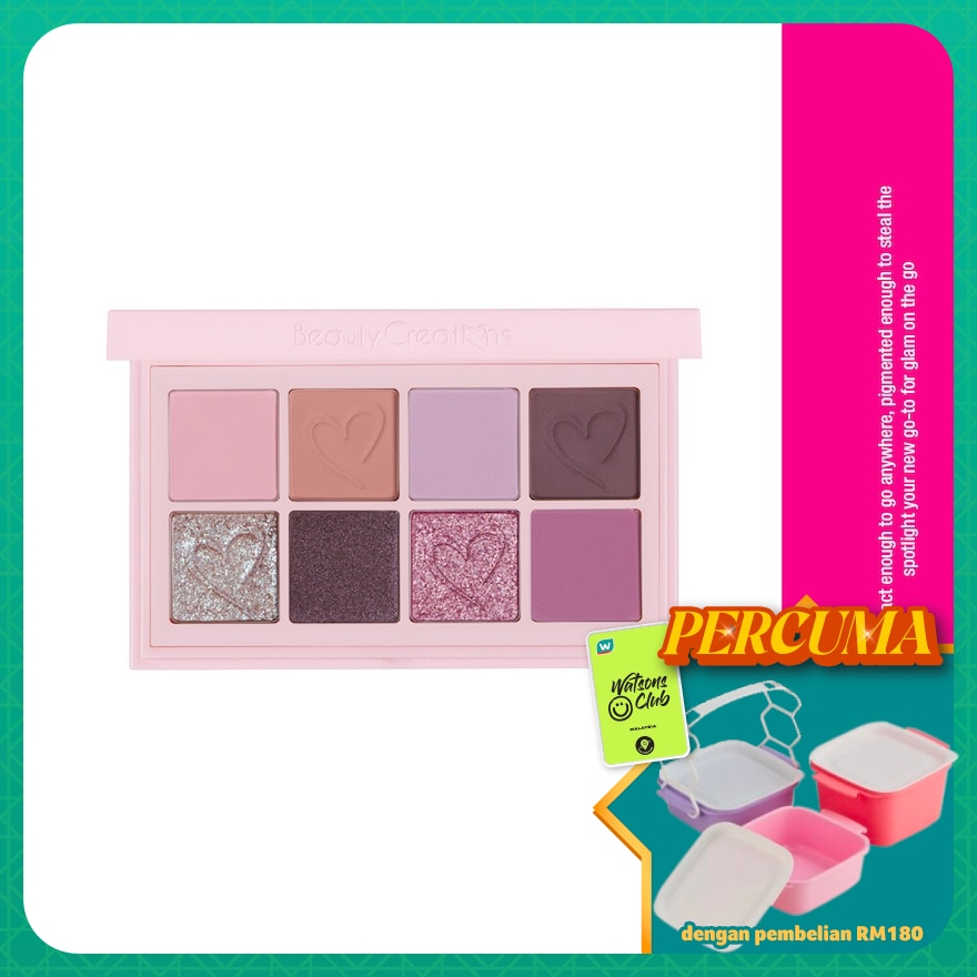 Duet Mini Snap Shadow Palette Feeling Mauvy