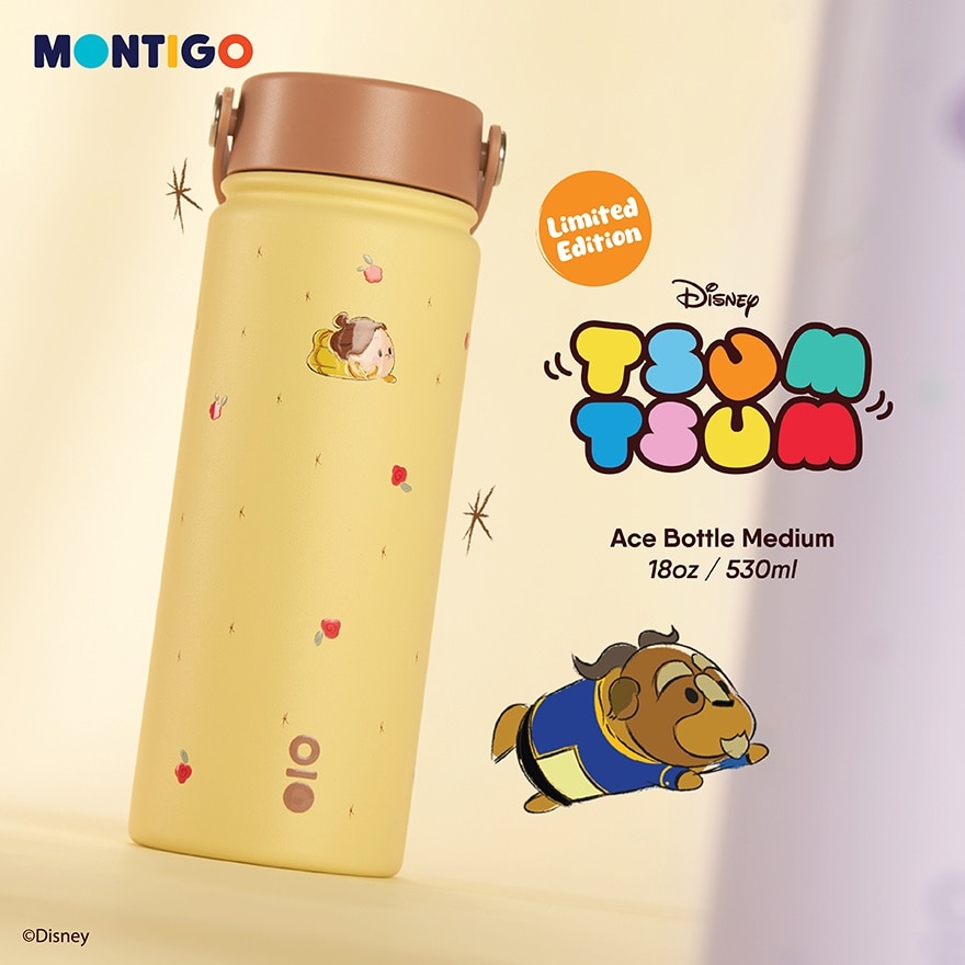 Disney Tsum Tsum Beauty & The Beast Ace Bottle 18oz