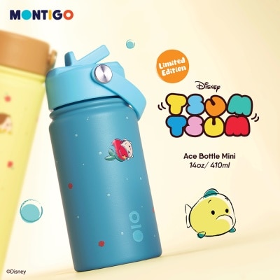 MONTIGO Disney Tsum Tsum Ariel & Flounder Mini Ace Bottle 14oz
