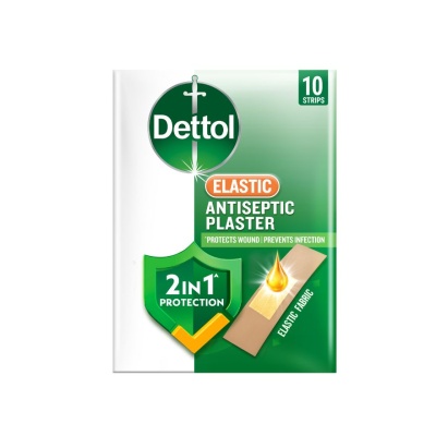 DETTOL - Antiseptic Plaster Elastic 10s