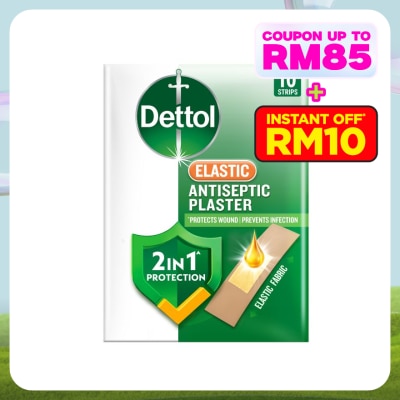 DETTOL Antiseptic Plaster Elastic 10s