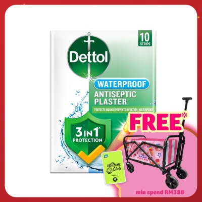 DETTOL Antiseptic Plaster Waterproof 10s