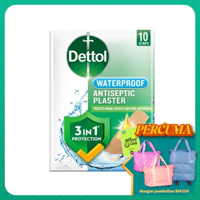 DETTOL Antiseptic Plaster Waterproof 10s