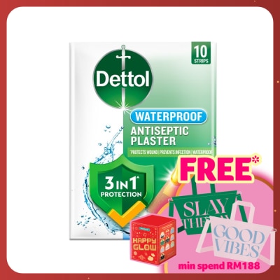 DETTOL Antiseptic Plaster Waterproof 10s
