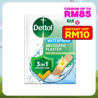 DETTOL Antiseptic Plaster Waterproof 10s