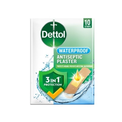 DETTOL Antiseptic Plaster Waterproof 10s