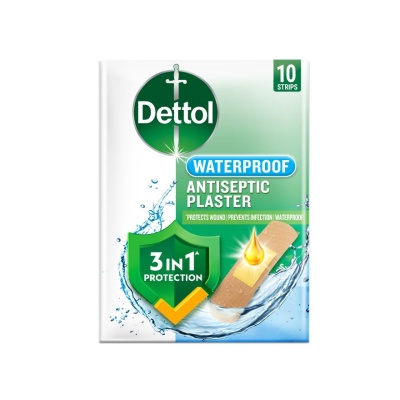 DETTOL - Antiseptic Plaster Waterproof 10s