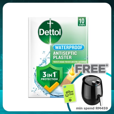DETTOL Antiseptic Plaster Waterproof 10s