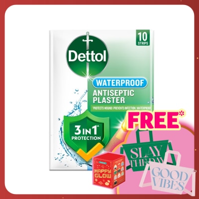 DETTOL Antiseptic Plaster Waterproof 10s
