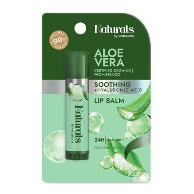 NATURALS BY WATSONS - Aloe Vera Soothing Lip Balm 4.5g