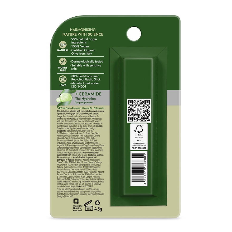Olive Deep Moisturising Lip Balm 4.5g