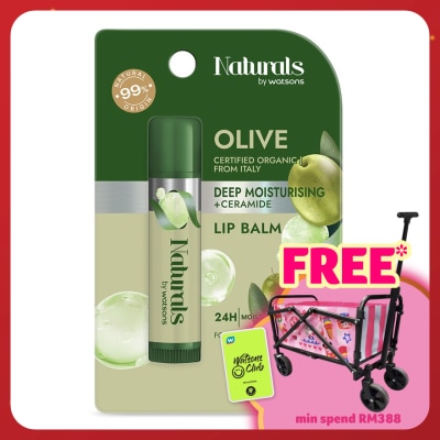 NATURALS BY WATSONS Olive Deep Moisturising Lip Balm 4.5g