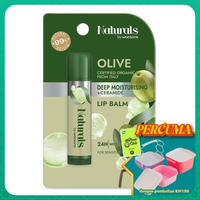 NATURALS BY WATSONS - Olive Deep Moisturising Lip Balm 4.5g