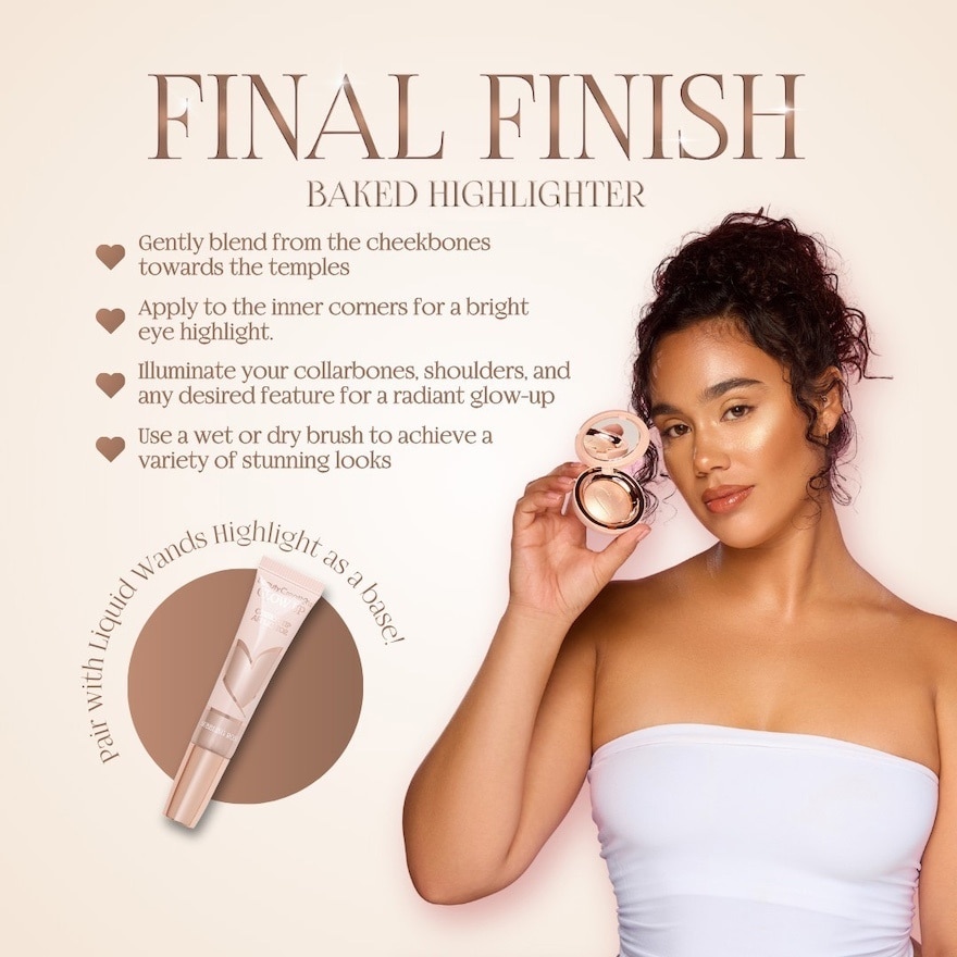 Final Finish Baked Highlighter Party Effect