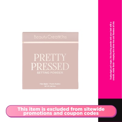 BEAUTY CREATIONS - Pretty Pressed Setting Powder Barely Beige