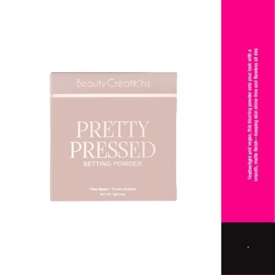 BEAUTY CREATIONS Pretty Pressed Setting Powder Barely Beige
