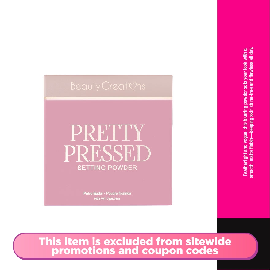 Pretty Pressed Setting Powder Pink About It