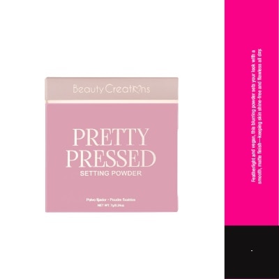 BEAUTY CREATIONS Pretty Pressed Setting Powder Pink About It