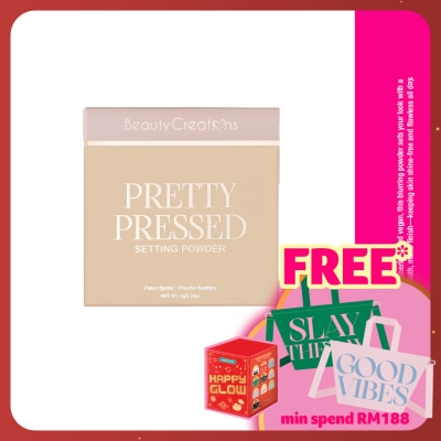 BEAUTY CREATIONS Pretty Pressed Setting Powder Oh Honey