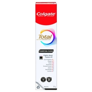 Gwp Oct'25 Colgate Total Charcoal Clean Toothpaste 35g (While Stocks Last)