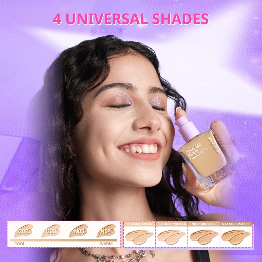 Cover Me Serum Foundation SPF35 PA+++ C03 Cool Vanilla