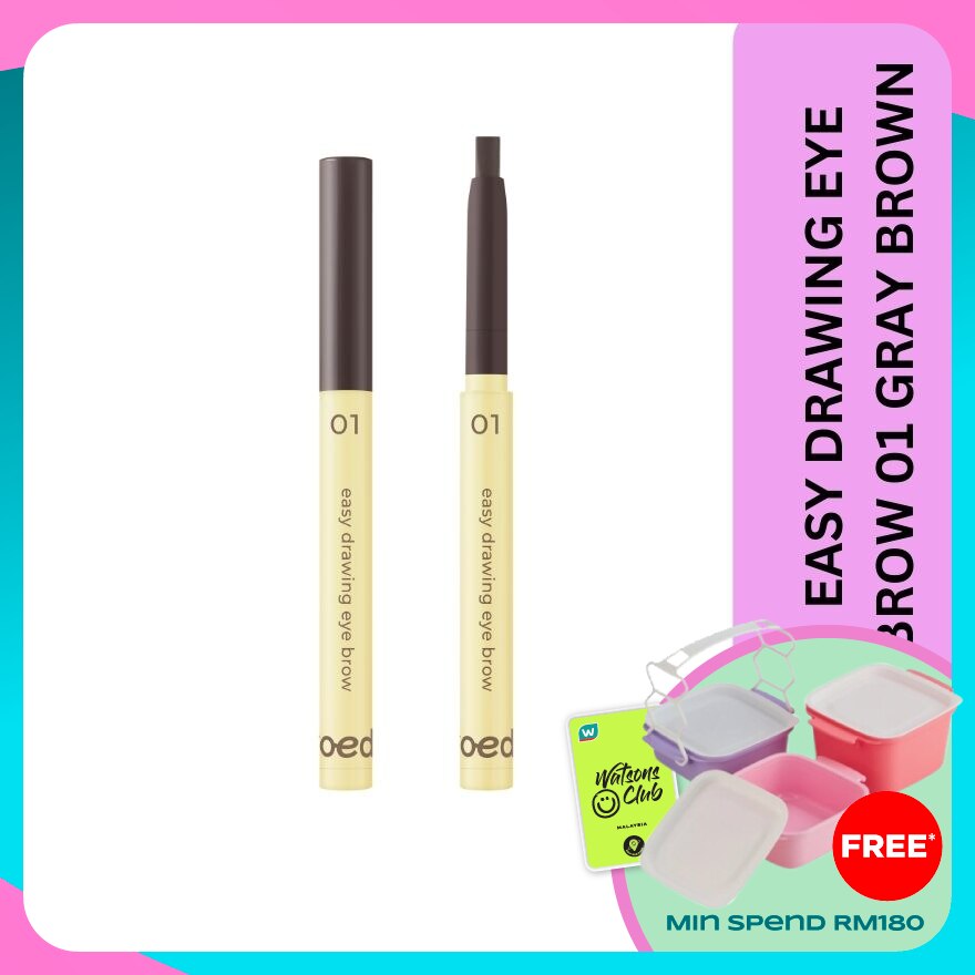 Easy Drawing Eye Brow 01 Gray Brow