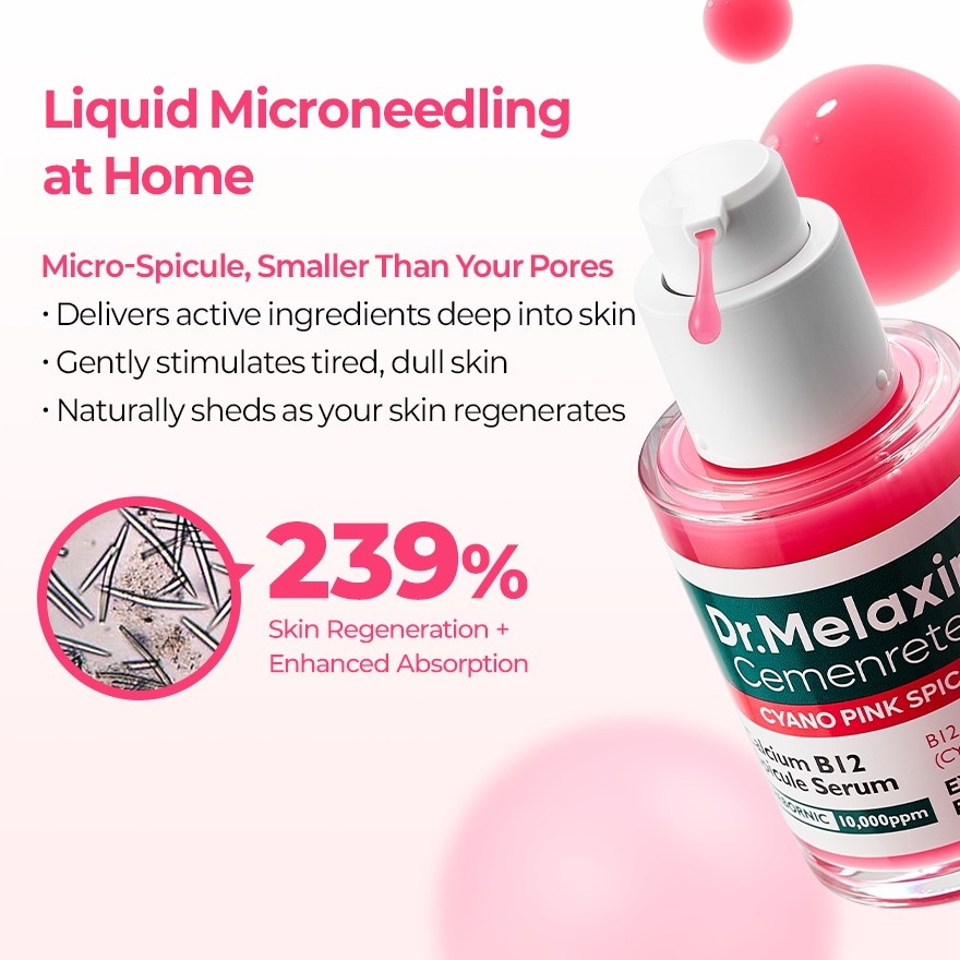Cemenrete Cyano Pink Spicule Serum 30ml image