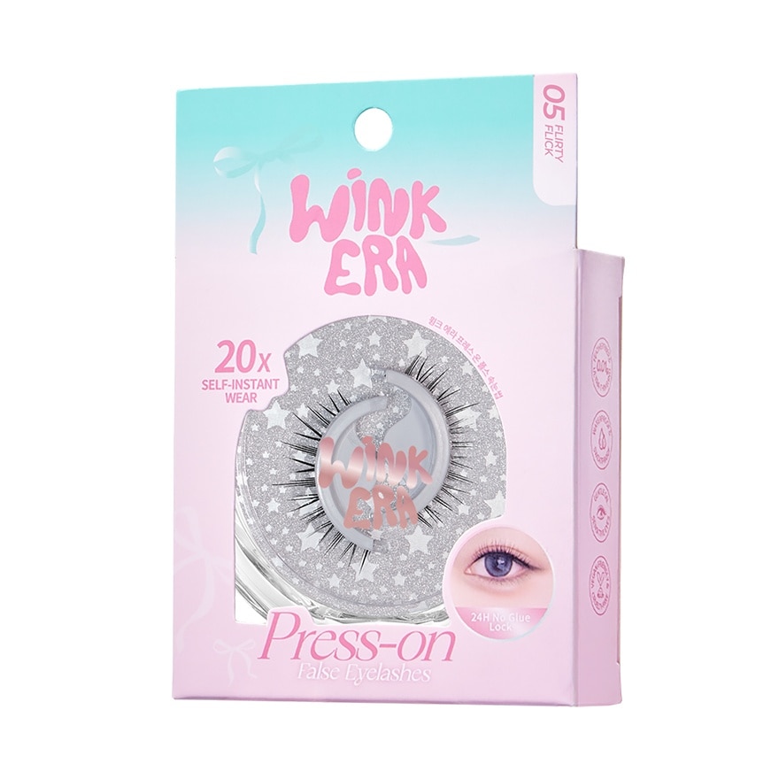 Wink Era Press-On False Eyelashes 05 Flirty Flick