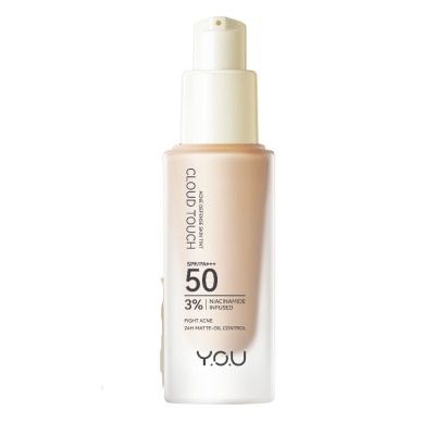 Y.O.U Cloud Touch 3% Niacinamide Brightening Skin Tint W708 Creme Beige