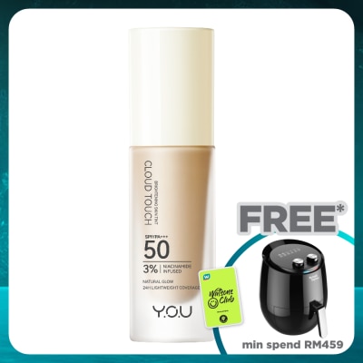 Y.O.U Cloud Touch 3% Niacinamide Brightening Skin Tint  N504 Rose Vanilla