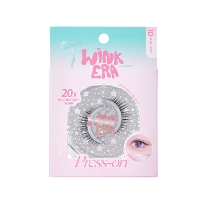 GLAMFIX - Wink Era Press-On False Eyelashes 10 Pure Love