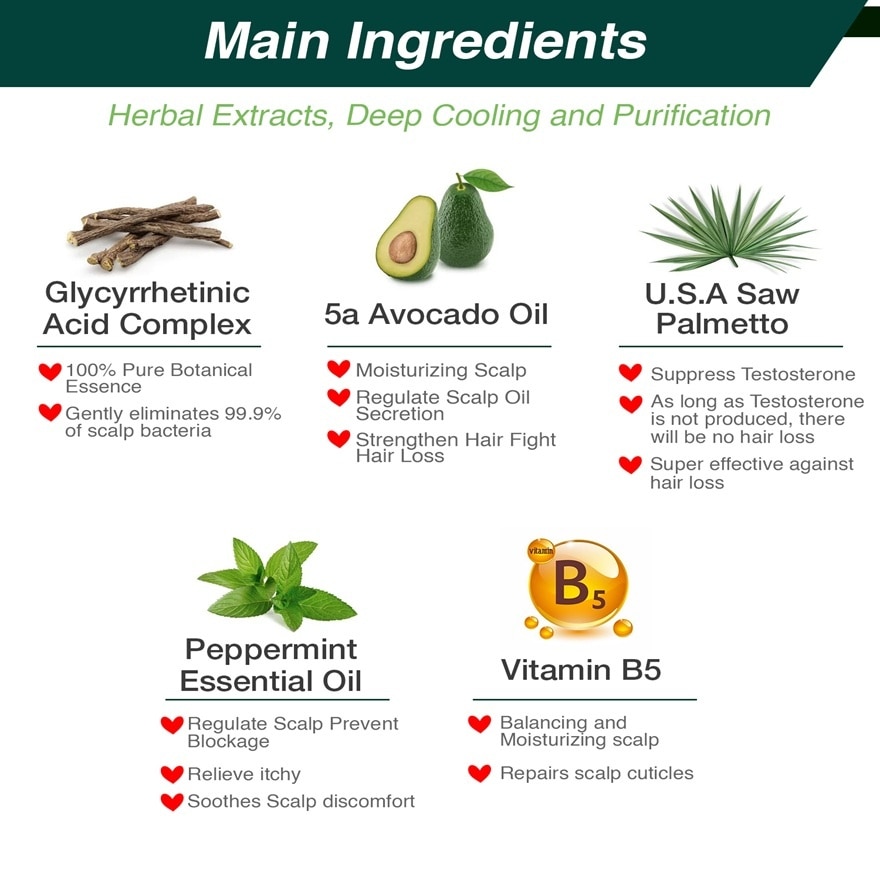 Herbal Cooling Scalp Care Spray 40ml