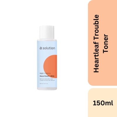 A.SOLUTION Heartleaf Troubler Toner 150ml