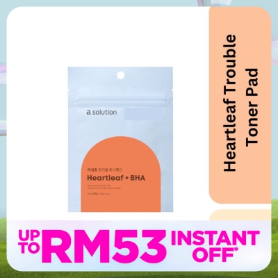 A.SOLUTION Heartleaf Trouble Toner Pad 4s