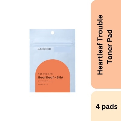 A.SOLUTION Heartleaf Trouble Toner Pad 4s