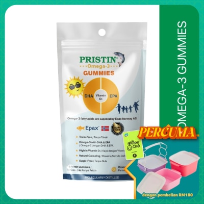 TOTAL HEALTH - Pristin Omega-3 Gummies 15s