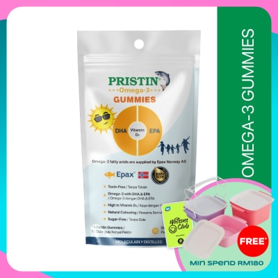 TOTAL HEALTH Pristin Omega-3 Gummies 15s
