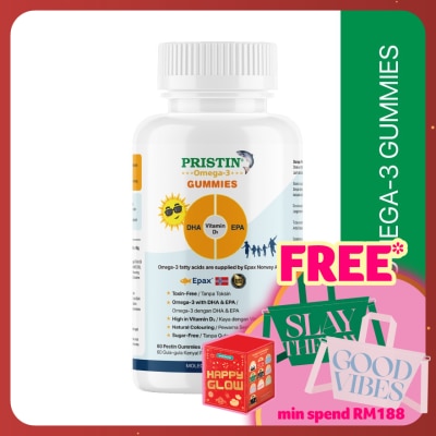 TOTAL HEALTH Pristin Omega-3 Gummies 60s