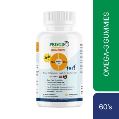 TOTAL HEALTH - Pristin Omega-3 Gummies 60s image