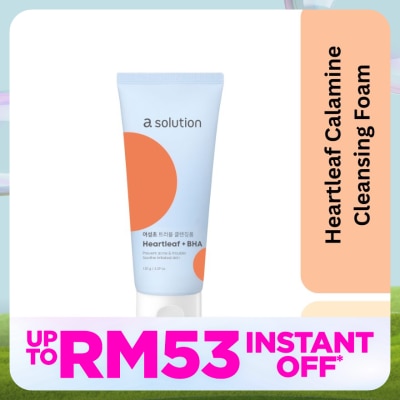 A.SOLUTION Heartleaf Trouble Cleansing Foam 150g
