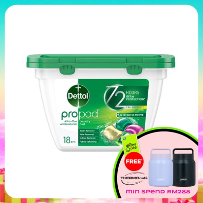 DETTOL - Laundry Propod 18S Tub (Rainforrest Fresh) (Expired Jan 2027)