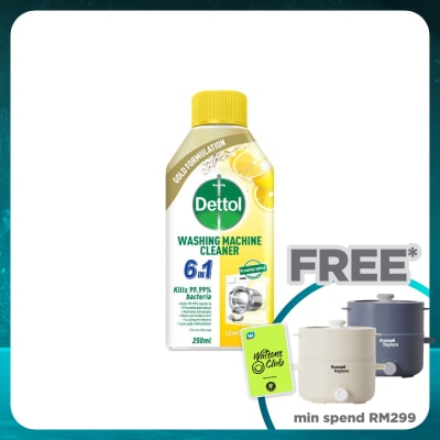 DETTOL Washing Machine Cleaner Lemon 250Ml