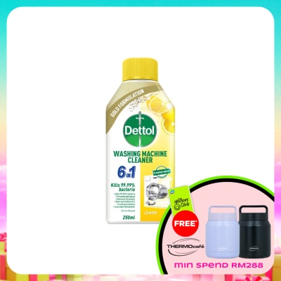 DETTOL - Washing Machine Cleaner Lemon 250Ml