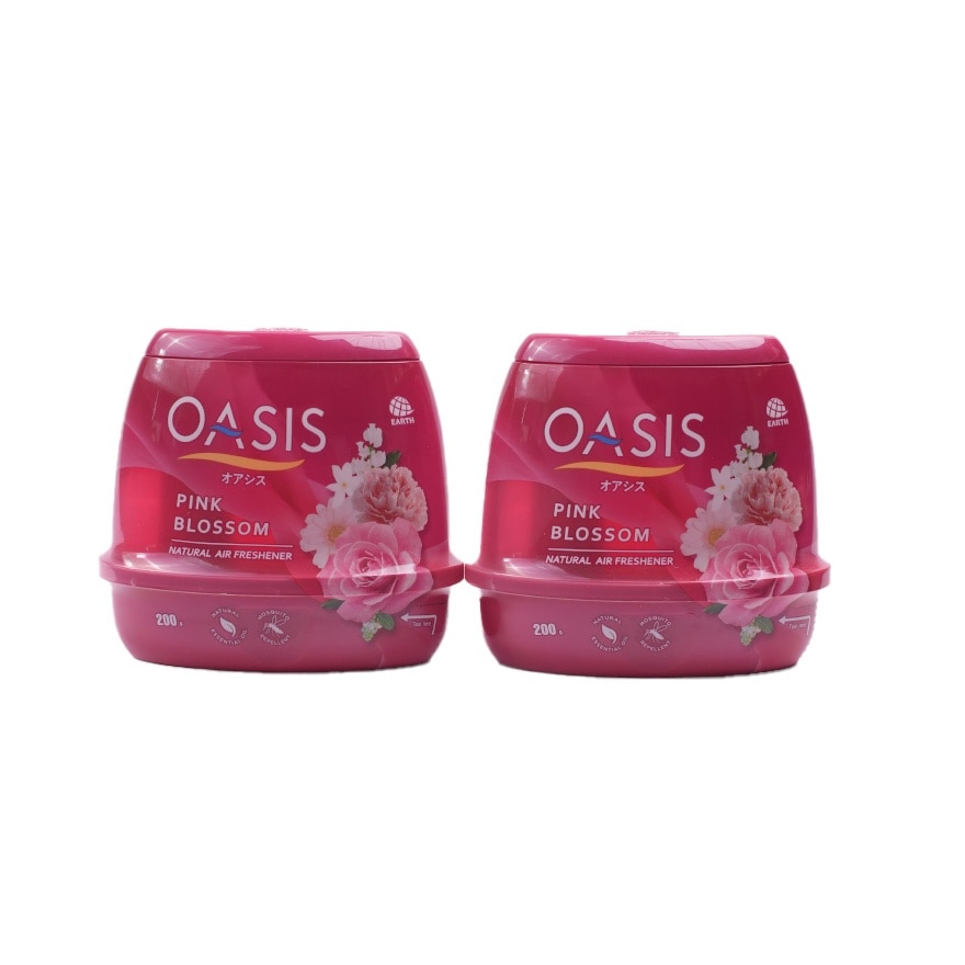 Air Freshener Gel Pink Blossom 200g X2