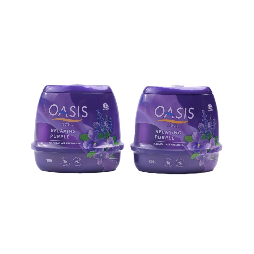 Air Freshener Gel Relaxing Purple 200g X2 image
