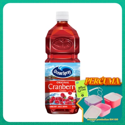 OCEAN SPRAY - Original Cranberry Juice Drink 1L
