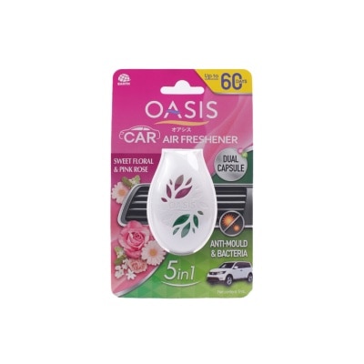 OASIS - Car Air Fresh Sweet Floral & Pink Rose 5ml