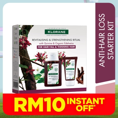 KLORANE Quinine & Edelweiss Starter Kit 1's